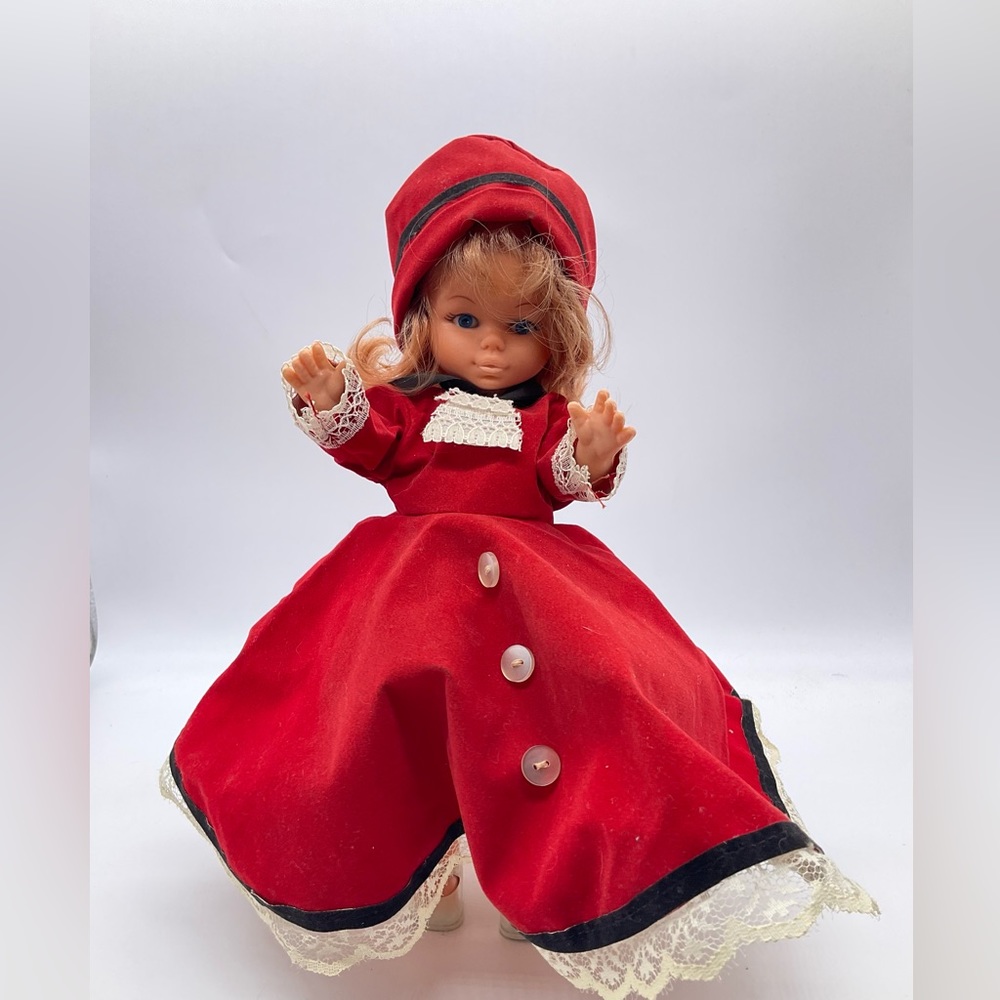 VINTAGE MADE IN HONG KONG DOLL‎ ORIGINAL DRESS